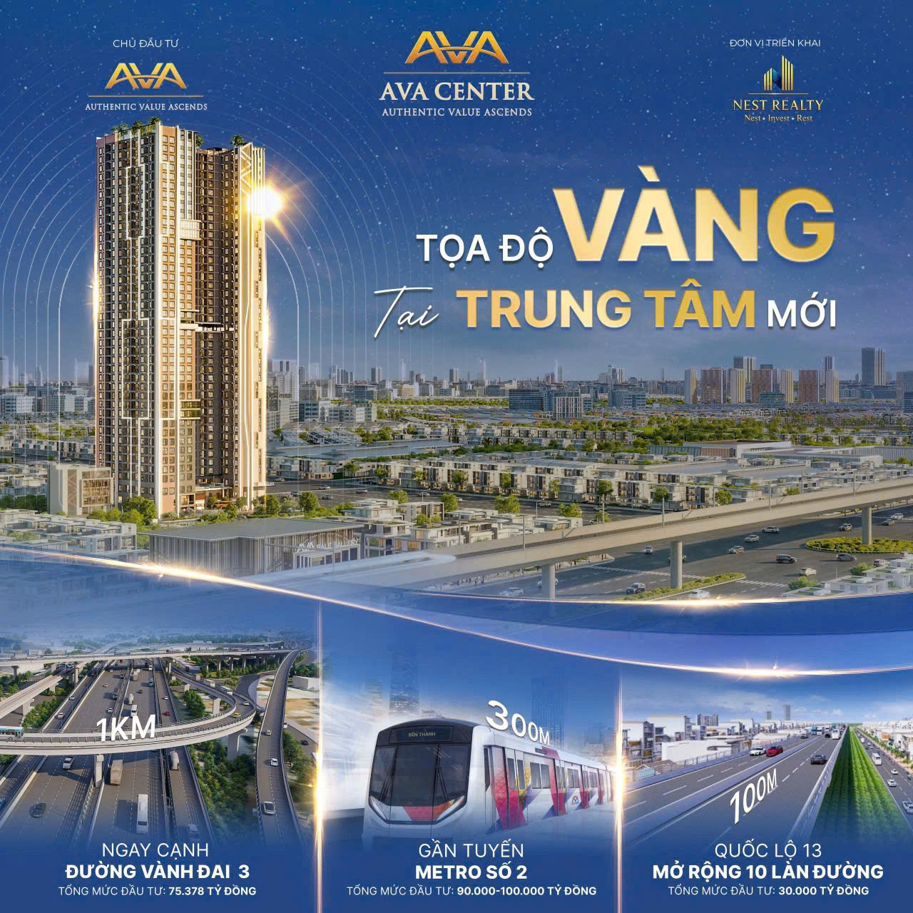 [Bản đồ vị trí dự án Ava Plaza]