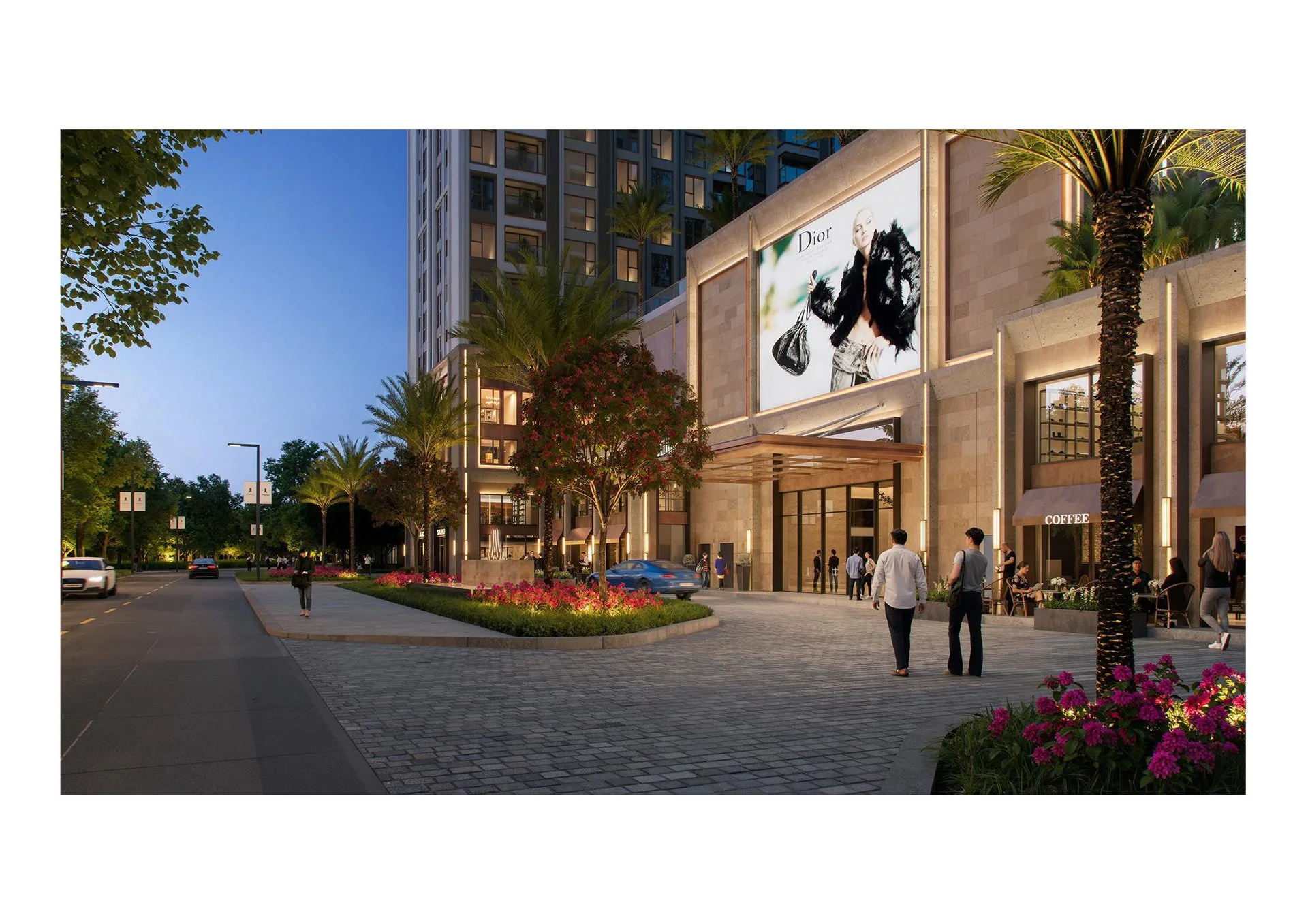Tuyến phố thương mại arcades tại Arcadia