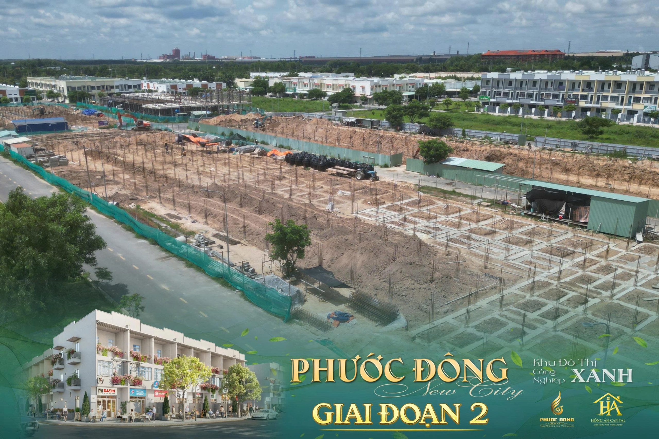 Hình ảnh thực tế dự án Phước Đông New City Tây Ninh