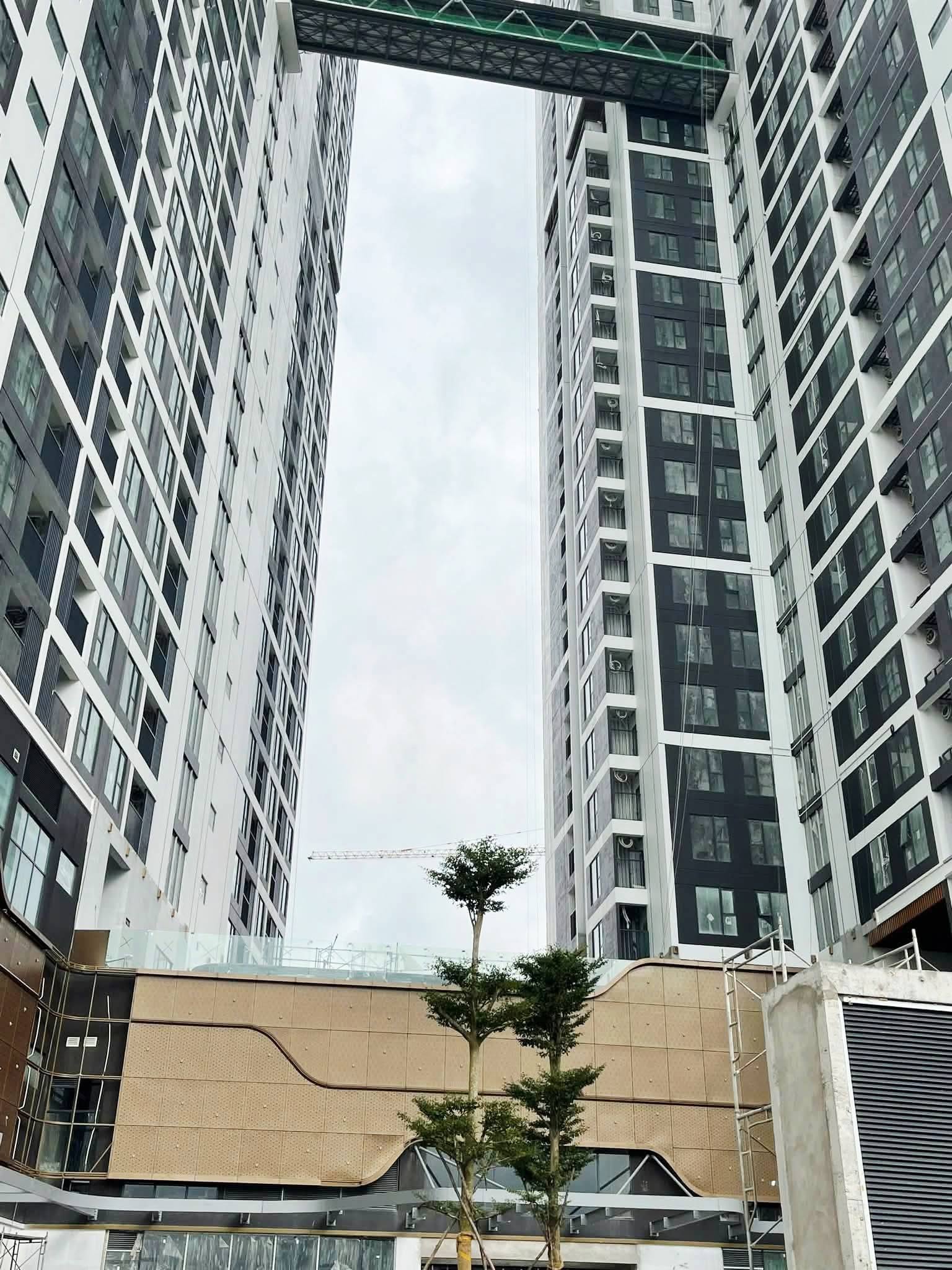 Thiết kế phòng khách căn hộ 1PN thoáng đãng đón ánh sáng tự nhiên tại The Emerald 68