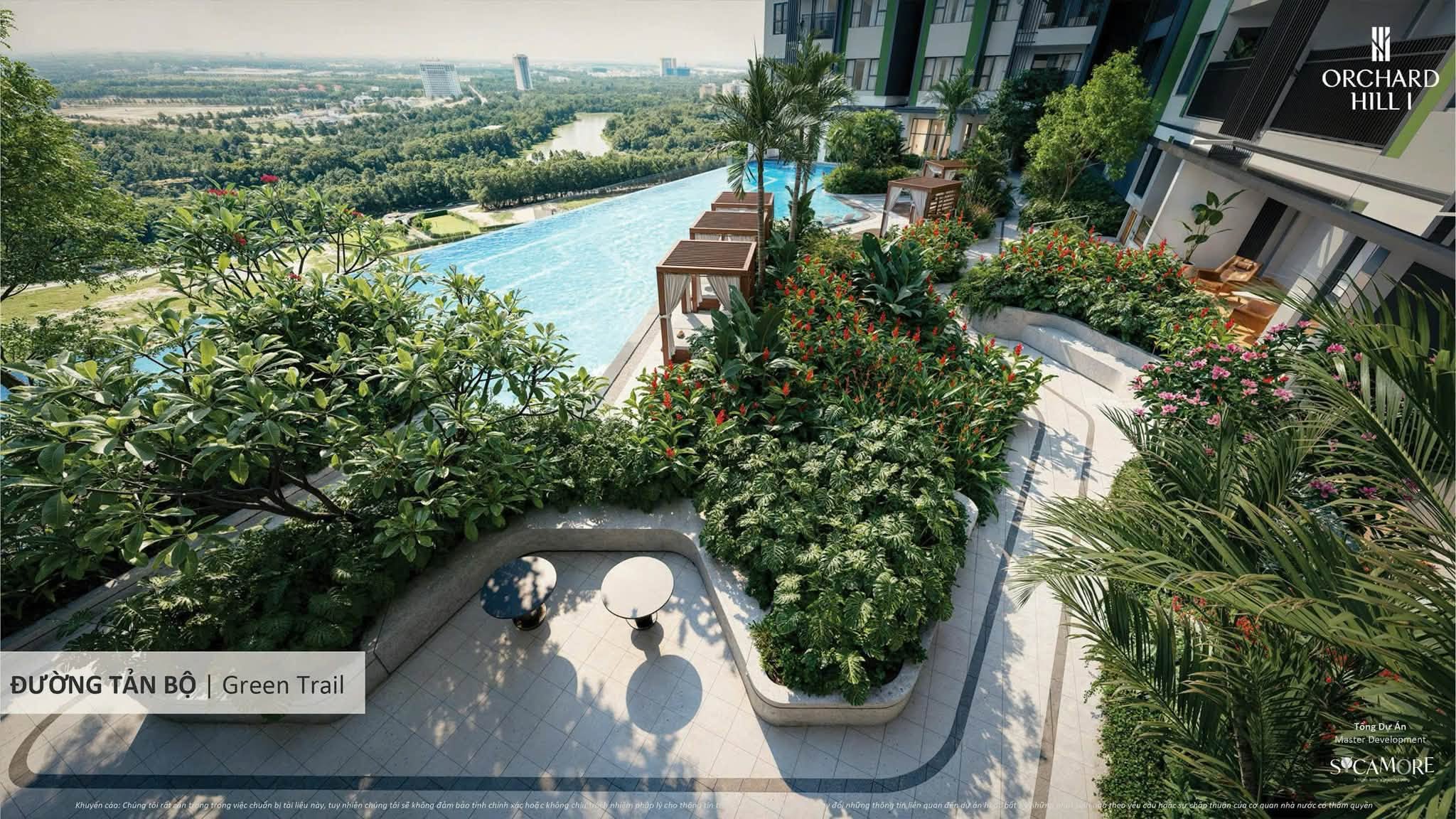 Hình ảnh thực tế dự án Orchard Hill Sycamore Bình Dương