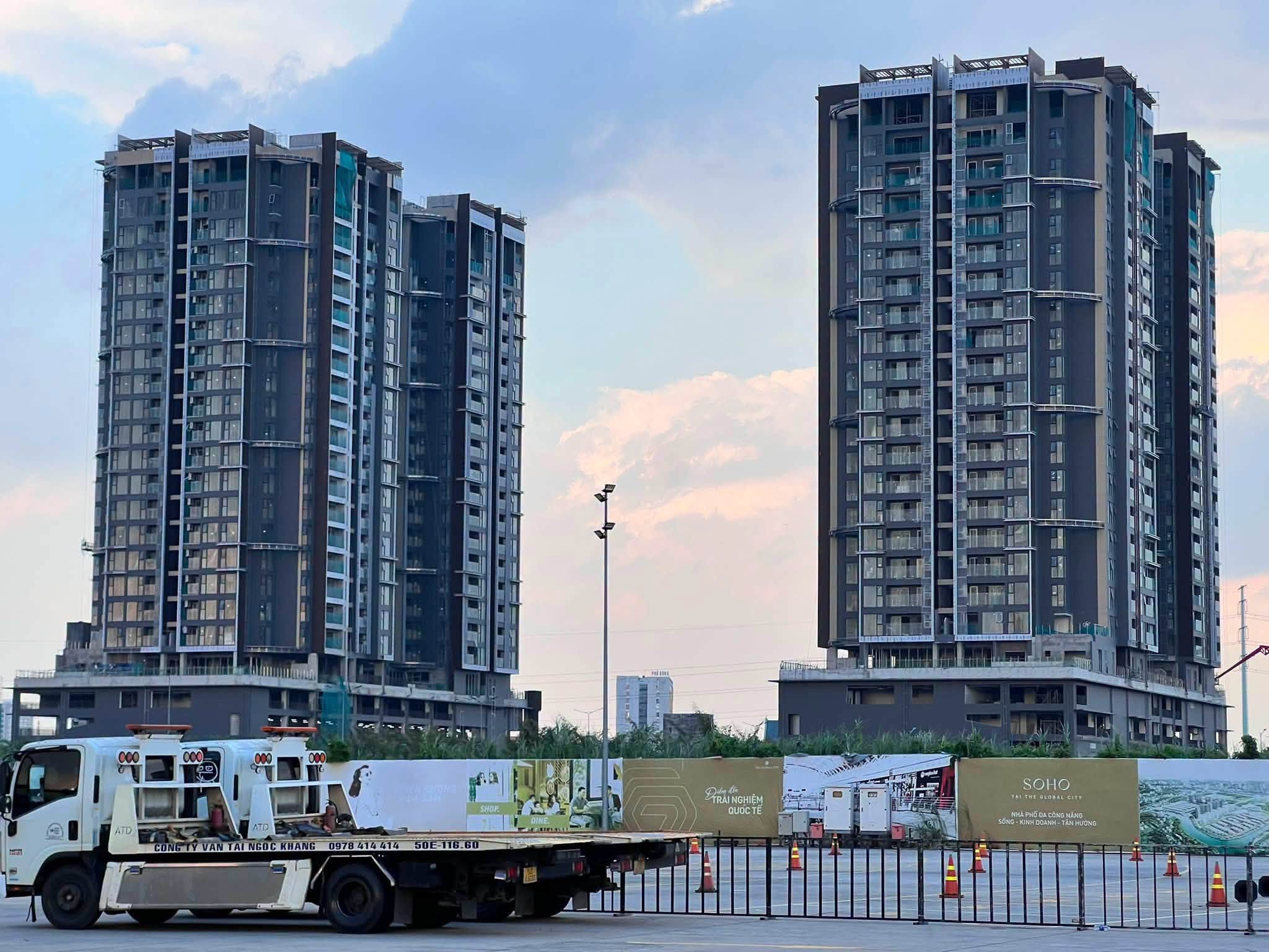 Hình ảnh thực tế tháp căn hộ Masteri Grand View tại The Global City