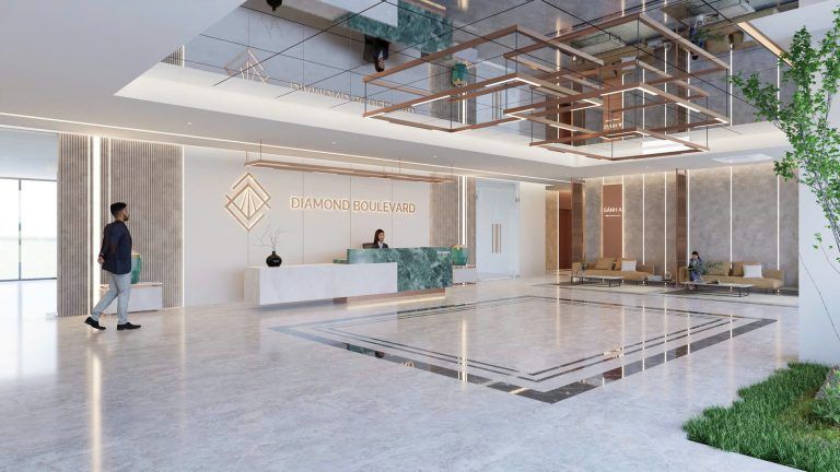 Hình ảnh thực tế dự án Diamond Boulevard Thuận An
