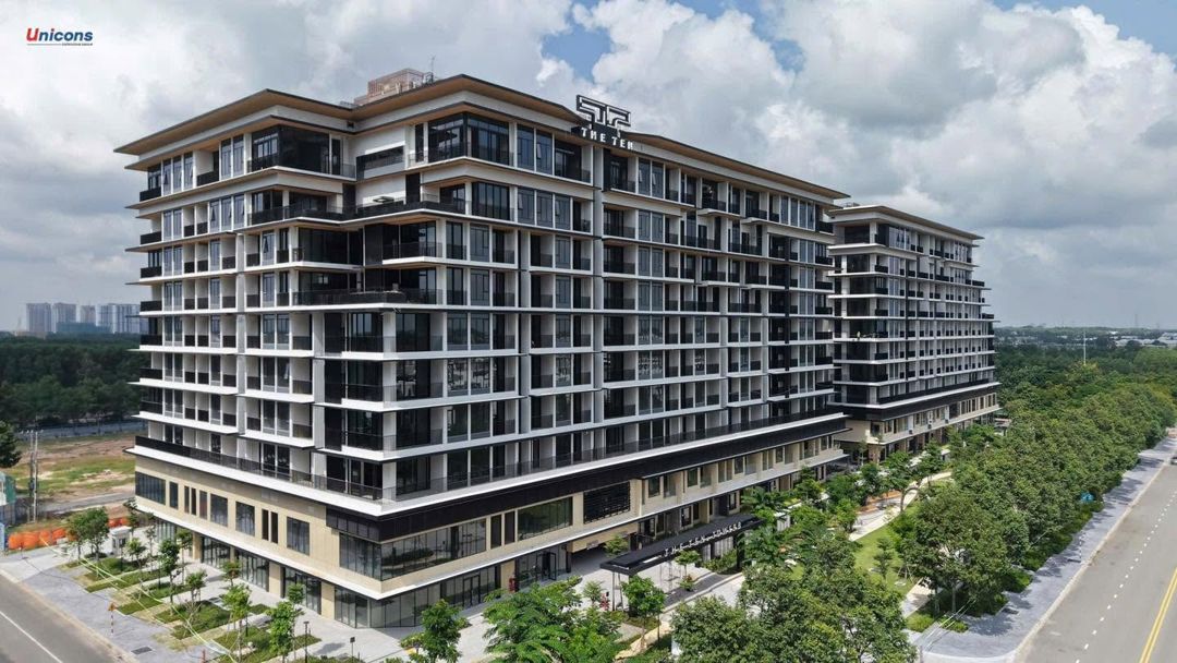 Tòa tháp căn hộ hạng sang The TEN Midori Park Becamex Tokyu tại TP. Mới Bình Dương